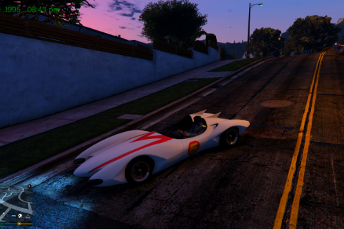 Speed Racer Mach 5 Paintjob for Declasse Scramjet